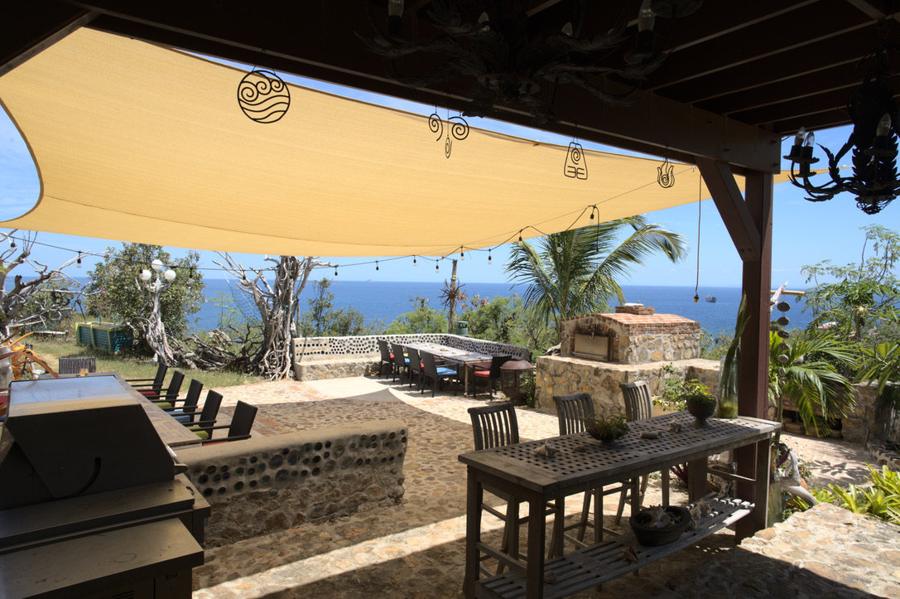 Ocean view deck