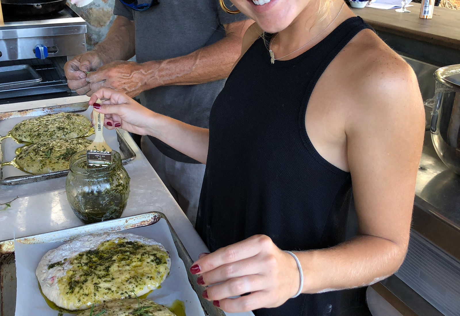Guest in a cooking class